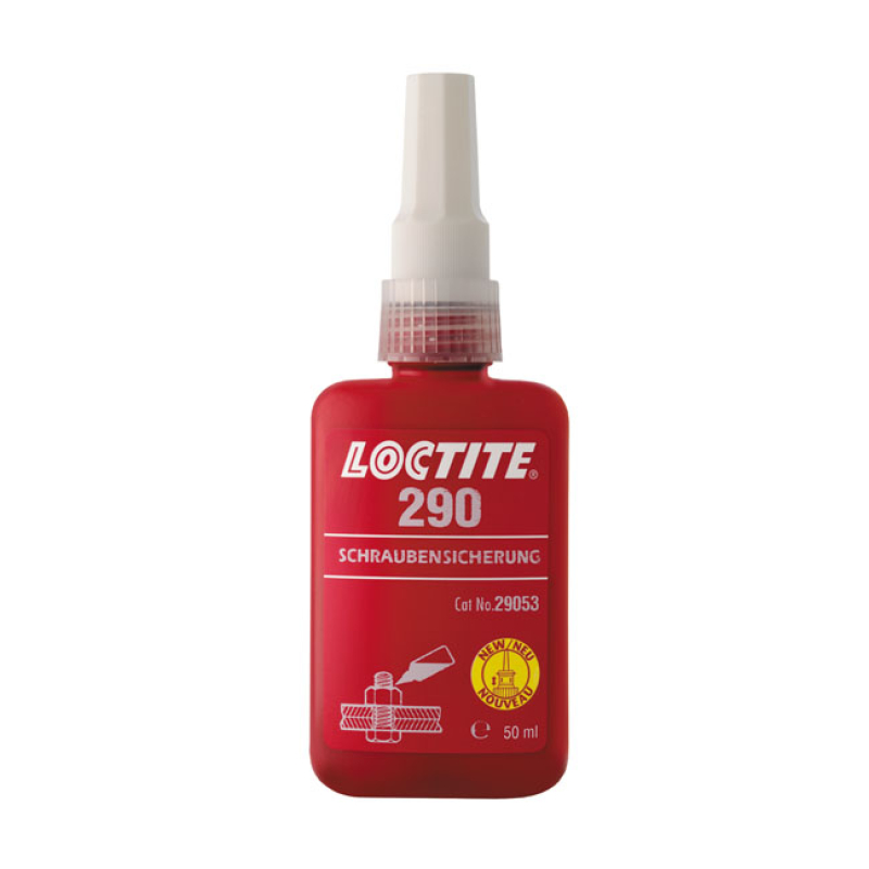 LOCTITE 290 GREEN, THREADLOCKER 50CC FLUID. 50CC BOTTLE. MEDIUM TO HIG 586013