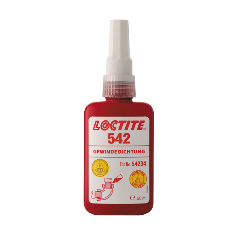 LOCTITE 542 BROWN HYDRAULIC SEALER. 50CC FLUID. 50CC BOTTLE. MEDIUM ST 586025