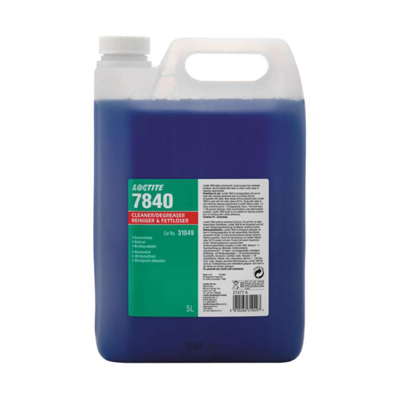 LOCTITE 7840, LARGE SURFACE CLEANER. 5L 586037
