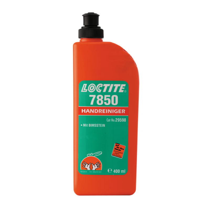 LOCTITE 7850, HAND CLEANER 400CC 400CC BOTTLE. WATERLESS. REMOVES GREA 586038