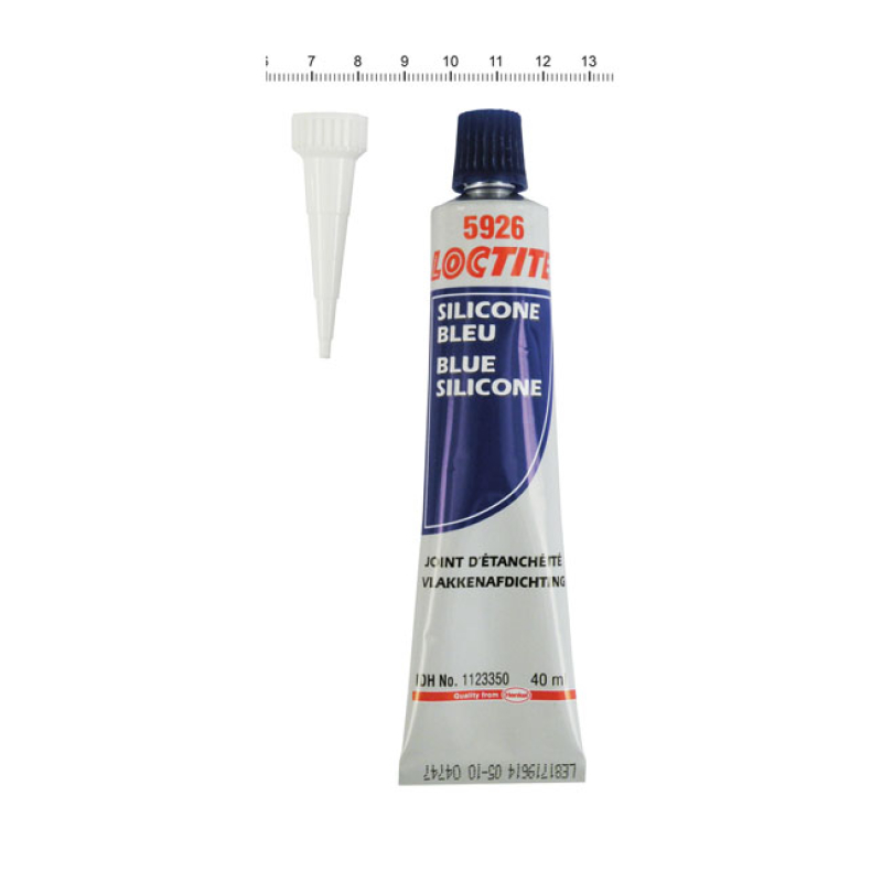 LOCTITE, 5926 SILICONE BLUE PASTE. 40CC TUBE. PERMANENT FLEXIBLE SILIC 586045