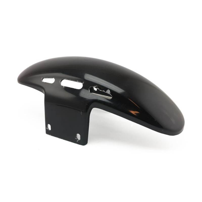 CULT-WERK, FRONT FENDER 'CUSTOM V2'. GLOSS BLACK UNPAINTED GLOSS BLACK 586244