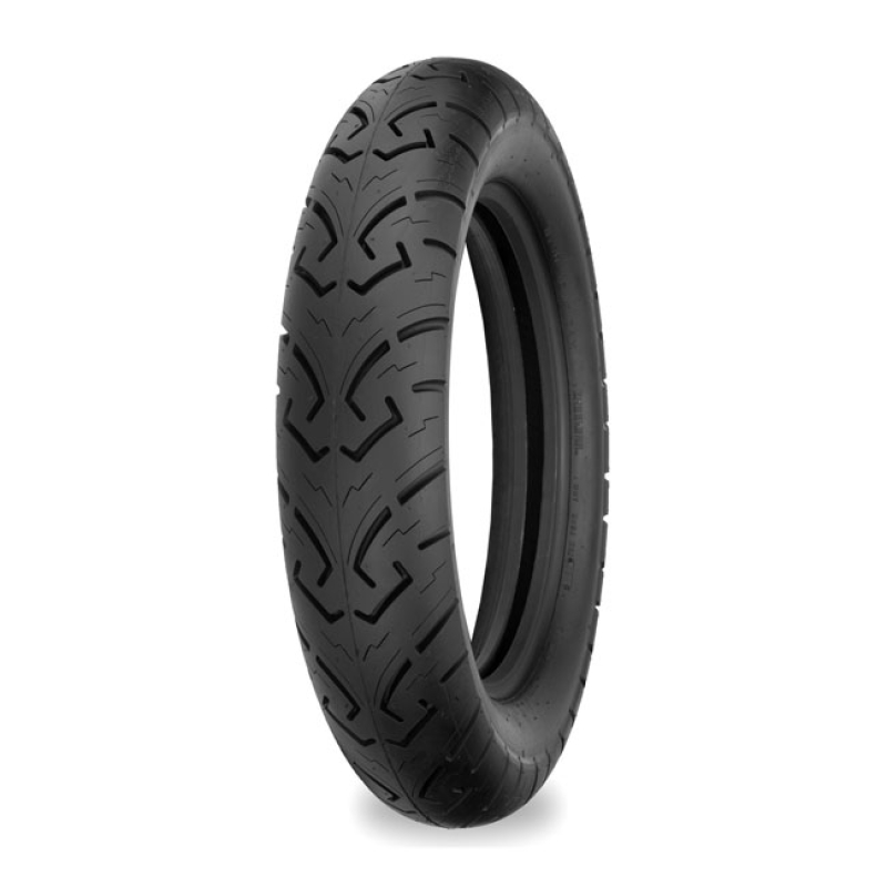 SHINKO 250 FRONT TIRE MT90H16 73H TL ARAMID BELTED TOURING TIRE. SEMI- 586330