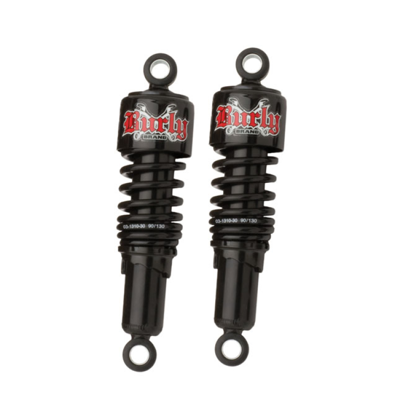 BURLY, SLAMMER SHOCKS SET 10.5". BLACK 587701