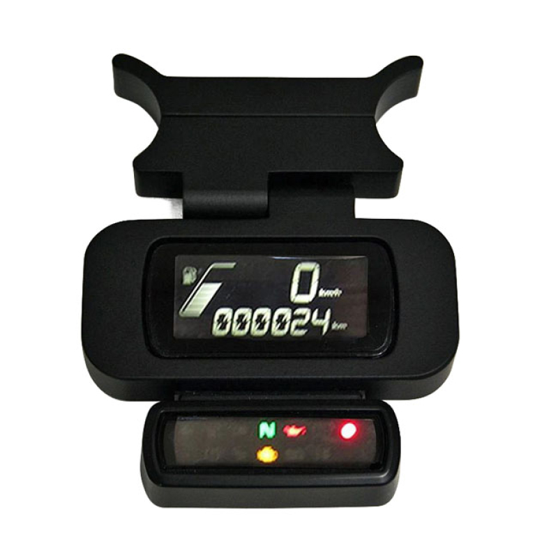 WILD1, ADJUSTABLE GAUGE RELOCATOR SATIN BLACK USED TO RELOCATE THE STA 587755