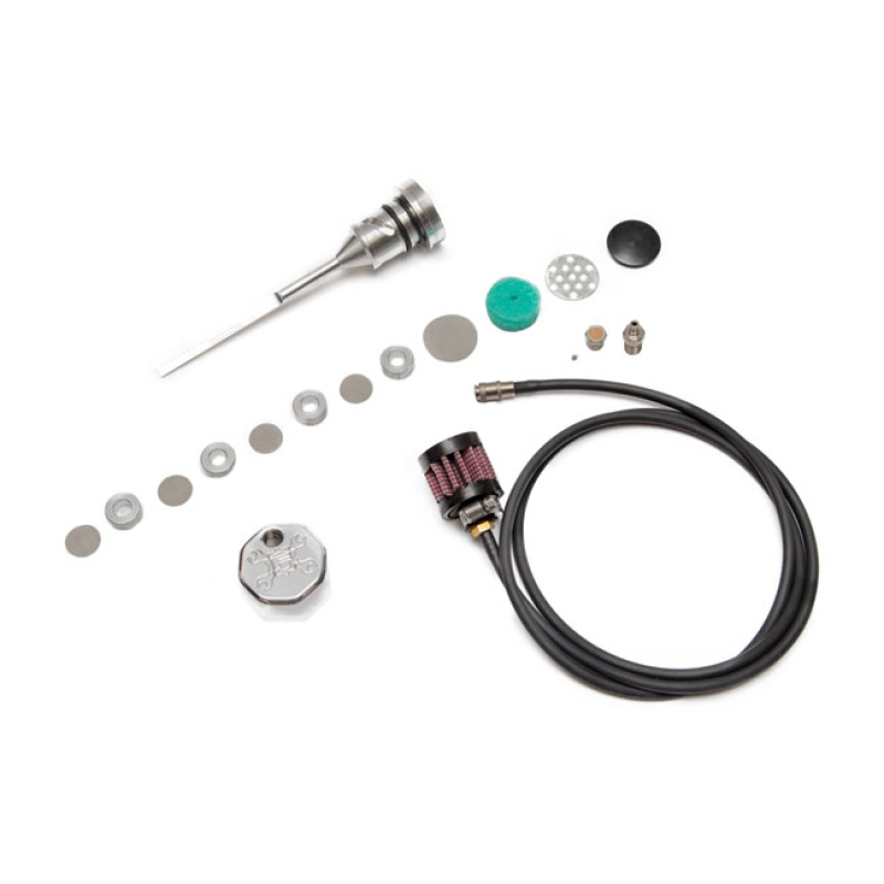 FEULING, OIL TANK BREATHER KIT & VENTED DIPSTICK. POL. CAP POLISHED ST 588044
