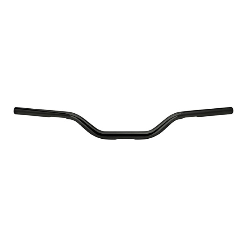 BILTWELL 1" HANDLEBAR TRACKER MID 1-1/8" O/S BLACK 588731