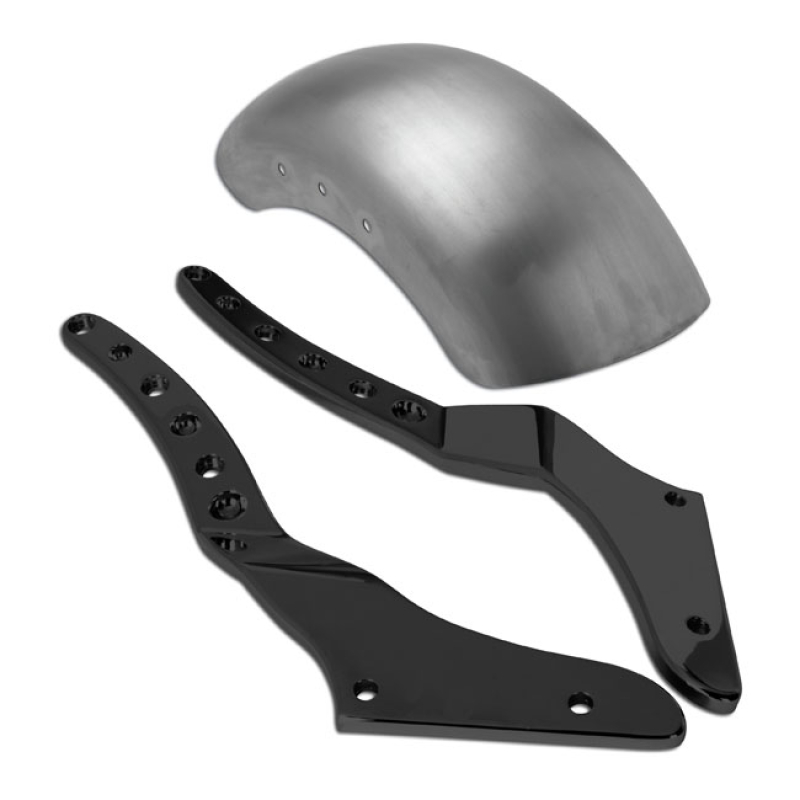 RSD, TRACKER 200MM REAR FENDER CONVERSION KIT. CHROME 589108