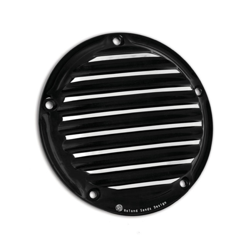 RSD, NOSTALGIA DERBY COVER. BLACK CC BLACK CONTRAST CUT ANODIZED FINIS 589292