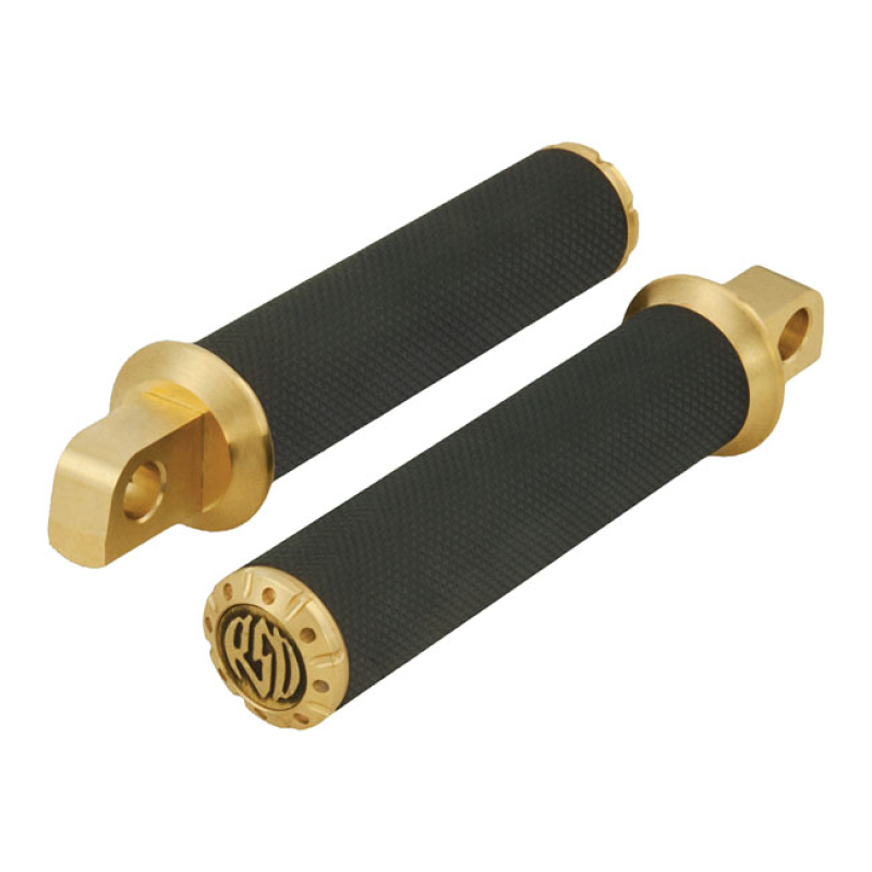 RSD CHRONO FOOT PEGS, BRASS 589459