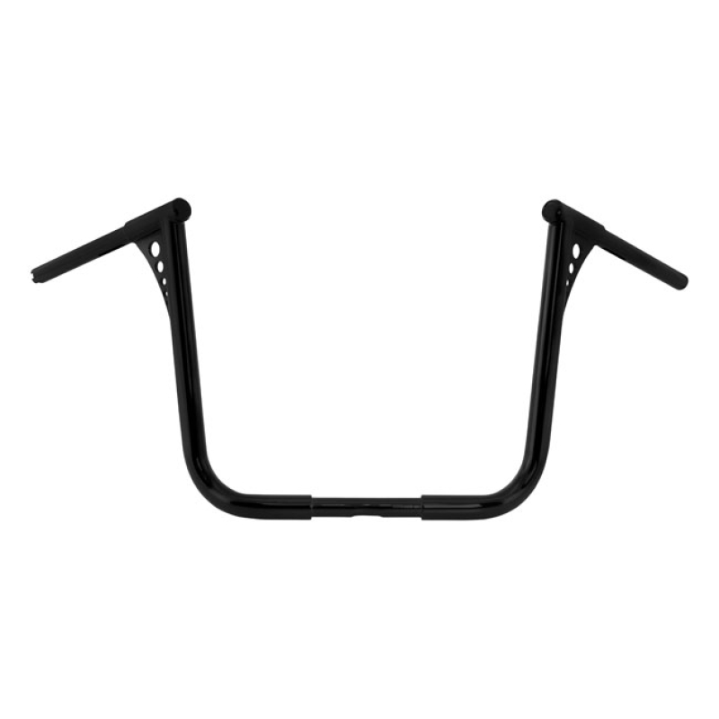RSD, FLHT, FLHX KING APE 1-1/4" HANDLEBAR. BLACK. 16" RISE 589501