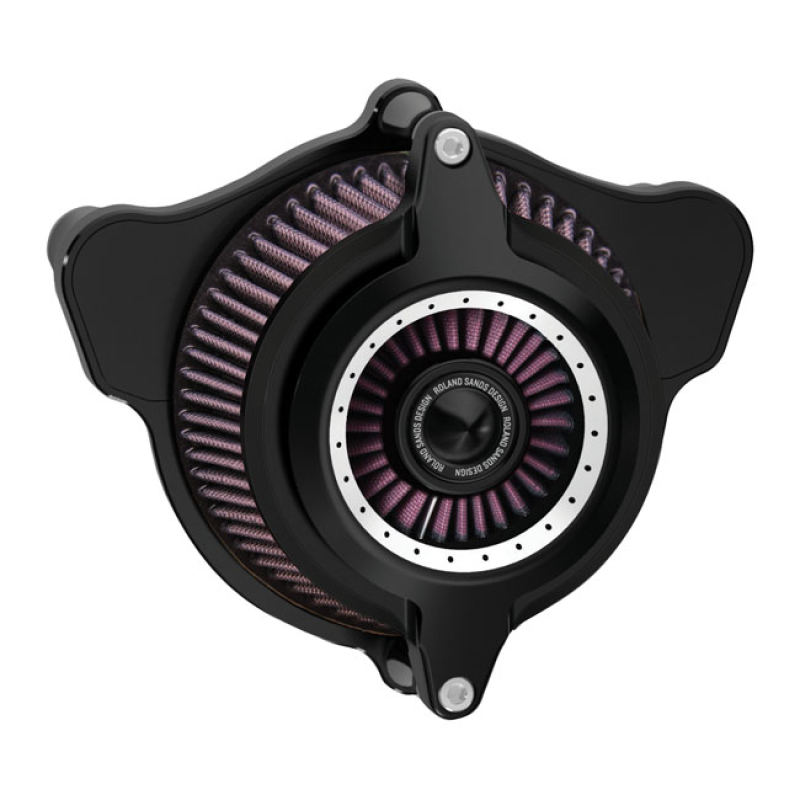 RSD, BLUNT ''POWER'' AIR CLEANER KIT. BLACK CC 589684
