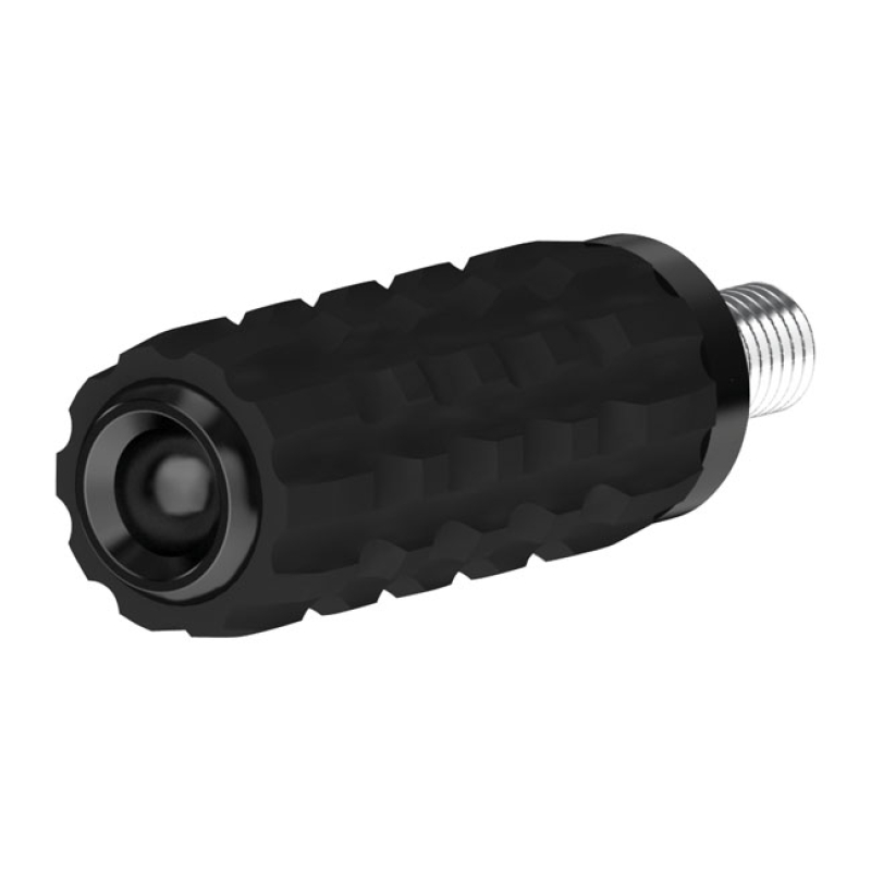 RSD, TRACTION SHIFTER PEG. BLACK GLOSS BLACK ANODIZED BILLET ALUMINUM. 589818