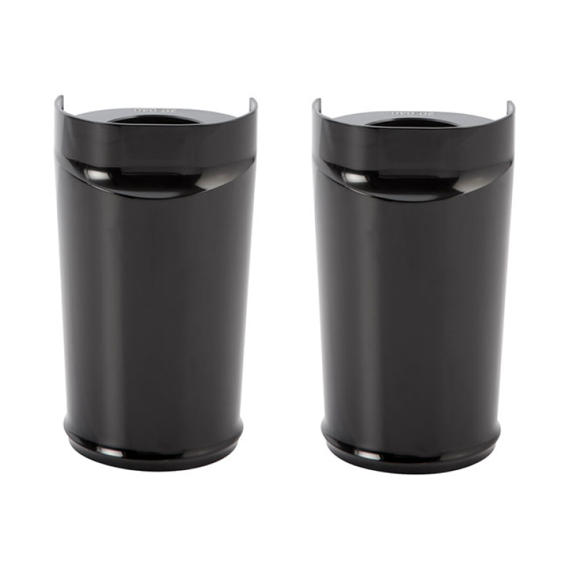 ARLEN NESS, FORK BOOTS SMOOTH. ALL BLACK CNC MACHINED ALUMINUM LIGHTWE 590367