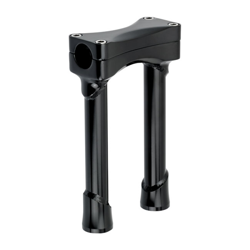 BILTWELL MURDOCK O/S STRAIGHT RISERS 8" BLACK 590788