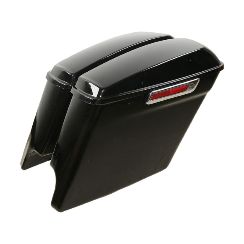 5" DOWN EXTENDED SADDLEBAG SET. BLACK 591069