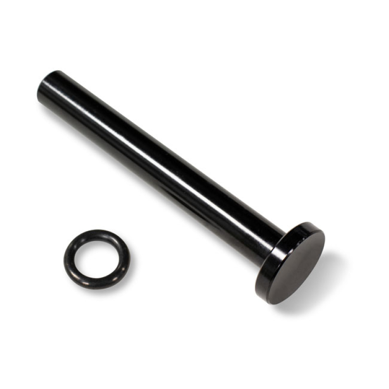 PERFORMANCE MACHINE, PRIMARY SHIFT SHAFT PLUG KIT. BLACK BLACK ANODIZE 592174