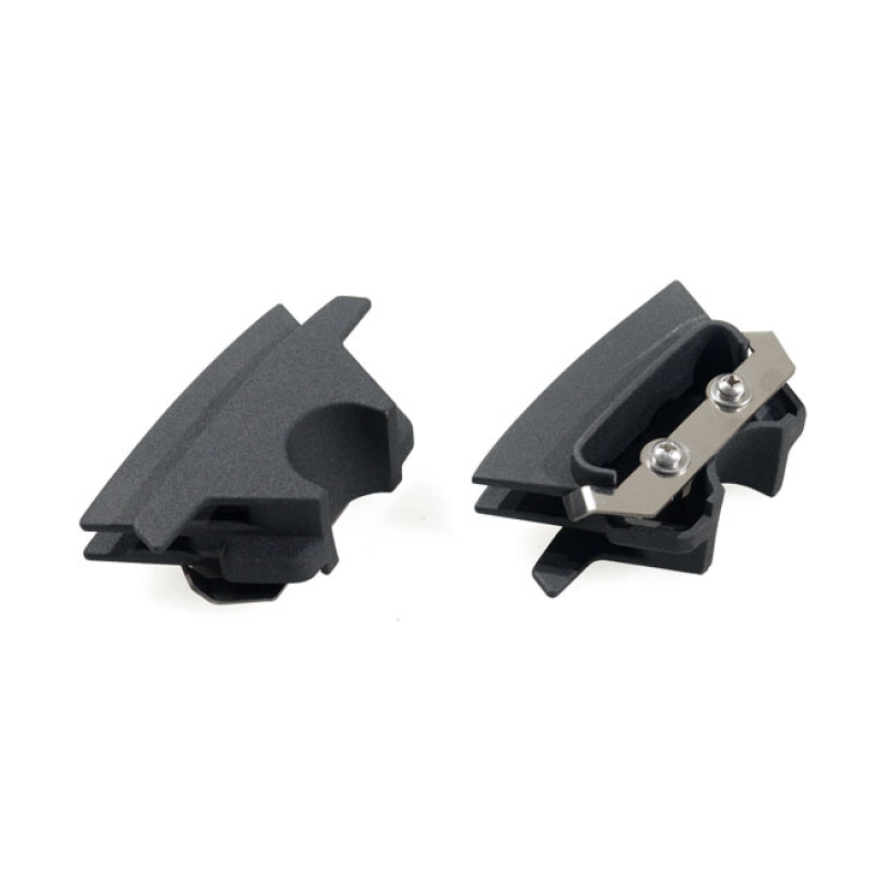 HEAD BOLT BRIDGE COVER SET. FINNED, BLACK ALUMINUM CONSTRUCTION. SLIP- 597403