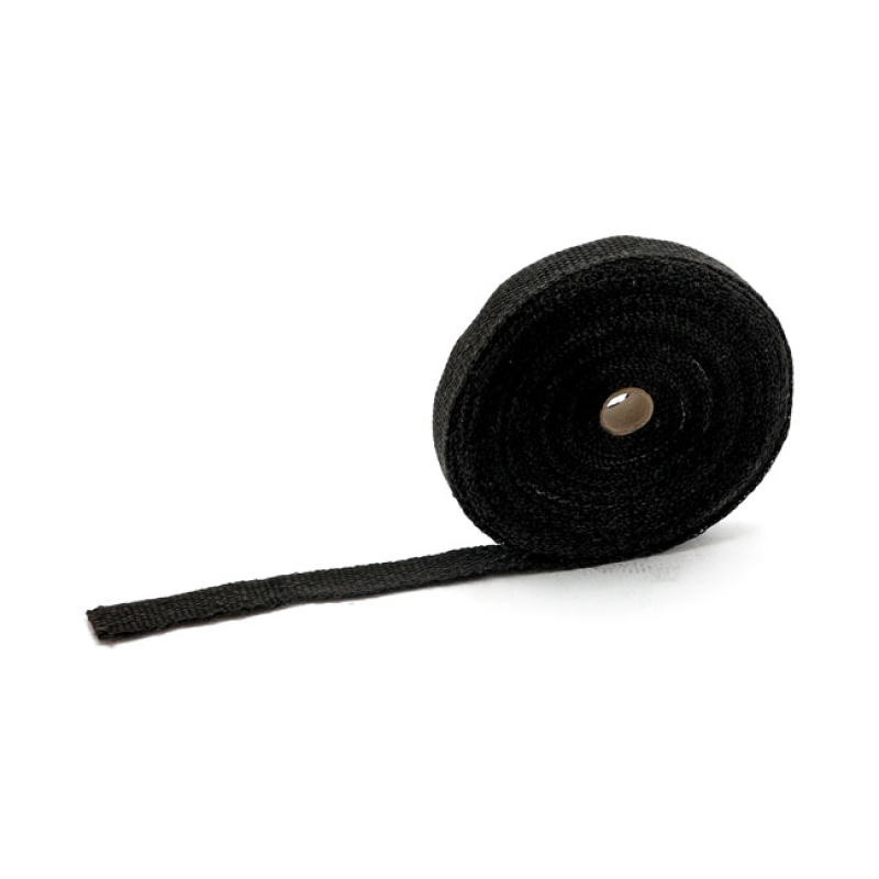 EXHAUST INSULATING WRAP. 1" WIDE BLACK FIBERGLASS EXHAUST WRAP SOLD IN 597522