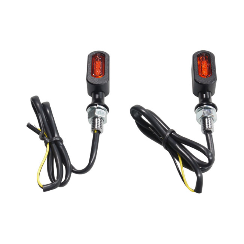 FASTLINE, LED TURN SIGNAL+POSITION LIGHT. BLACK, AMBER  LENS 597583