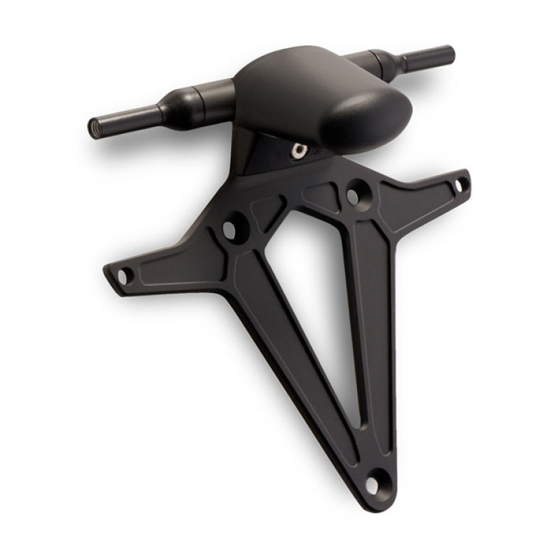 KELLERMANN, KH1000 LICENSE PLATE HOLDER. BLACK FOR MICRO 1000 TURN SIG 597715