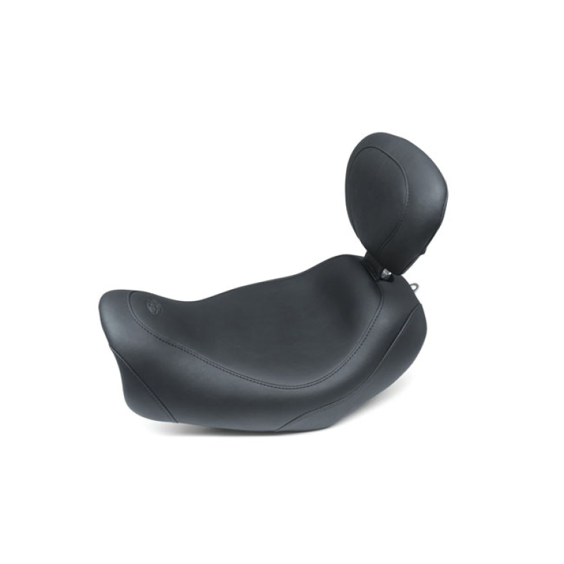 MUSTANG, WIDE TRIPPER SOLO SEAT WITH RIDER BACKREST BLACK. 13" / 33CM 597845