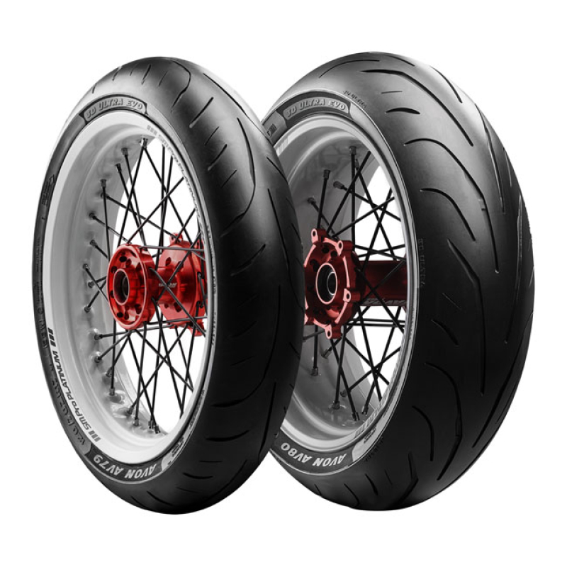 AVON 3D ULTRA EVO AV79 TIRE 130/70ZR16 61W 597980