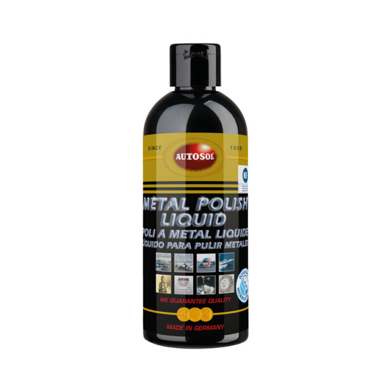 AUTOSOL, METAL POLISH LIQUID. 250CC BOTTLE THIS LIQUID CLEANING AND CA 598047