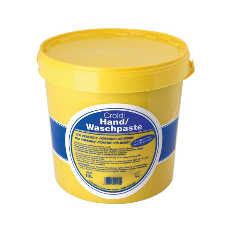 CROLDINO, HAND CLEANING PASTE. BUCKET 10 LITER CLEANS THOUROUGHLY AND 598084