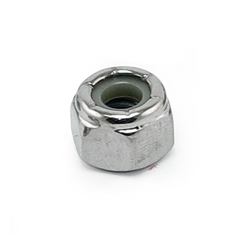 COLONY 1/4-20 NYLON INSERT LOCK NUTS CHROME CHROME PLATED STEEL 598296
