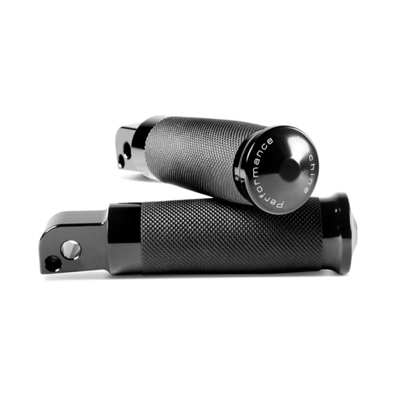 PERFORMANCE MACHINE, CONTOUR PASSENGER FOOTPEGS. BLACK BLACK ANODIZED 599211