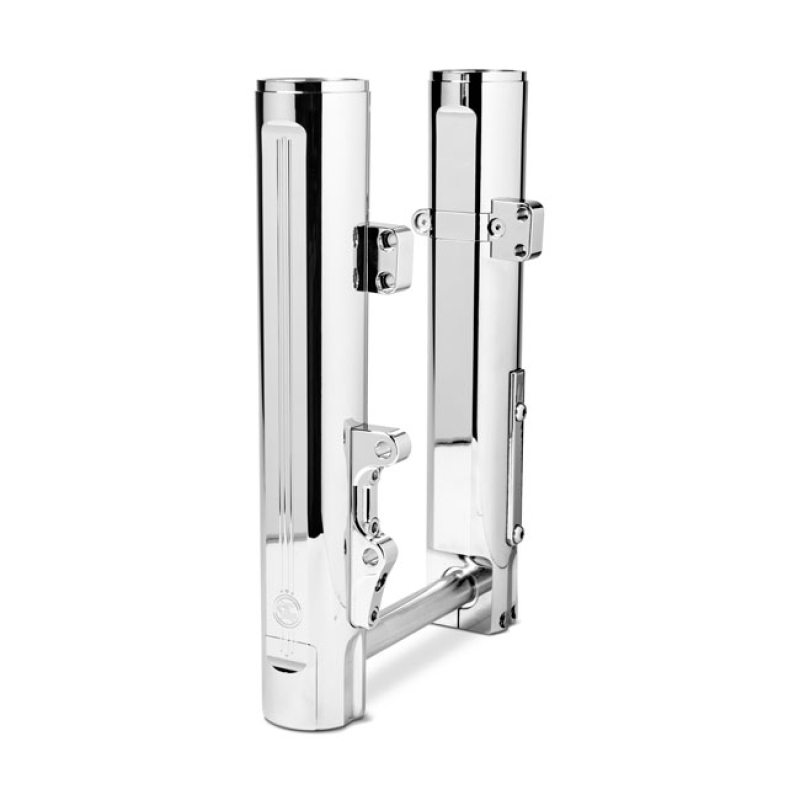 PM, LOWER LEG ASSEMBLY, SINGLE DISC. CHROME CHROME PLATED FINISH. FOR 599360