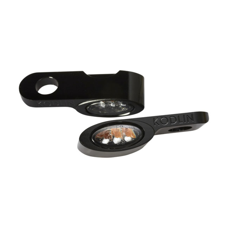KODLIN, LED TURN SIGNALS ELYPSE FRONT. BLACK 599559