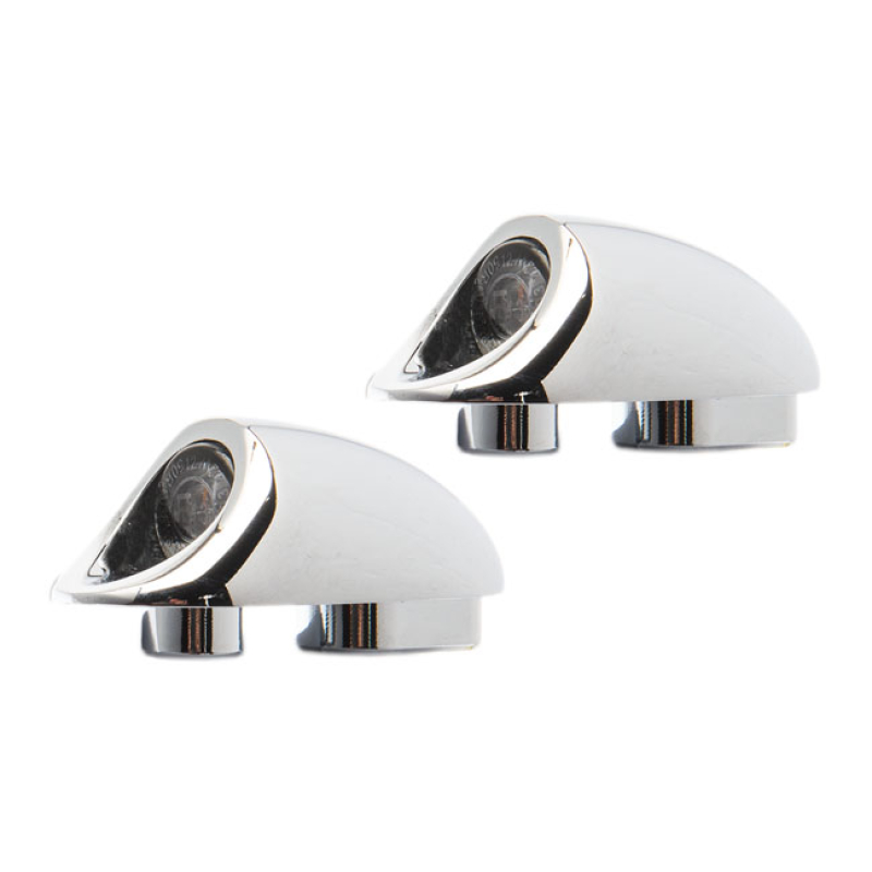 KODLIN, NEOWISE MINI FENDER STRUT 3-1 TAILLIGHT/TURN SIGNALS CHROME PL 599568