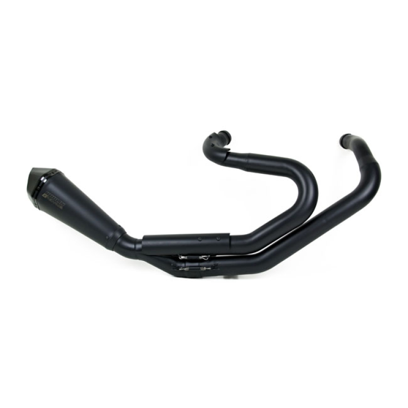 KODLIN, RACING EXHAUST 2-1, BLACK. E4 & ABE APPR. 599589