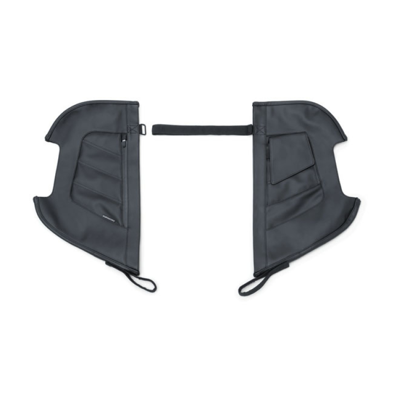 KURYAKYN, ENGINE GUARD CHAPS. BLACK FITS AROUND THE ENGINE GUARDS AND 599658