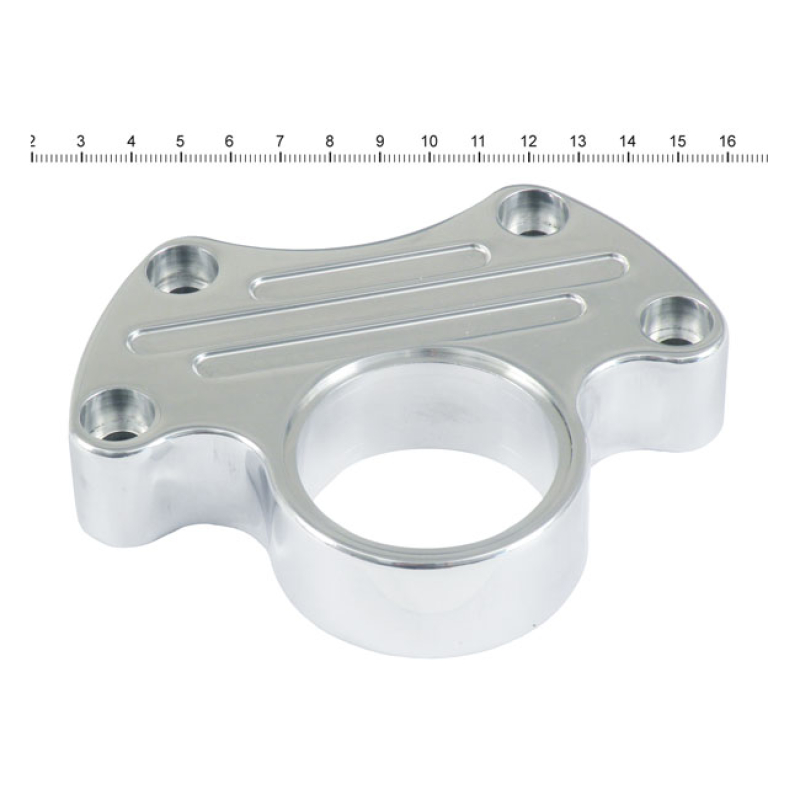 ALU TOP CLAMP FOR ULTRA MINI, POLISHED 900188