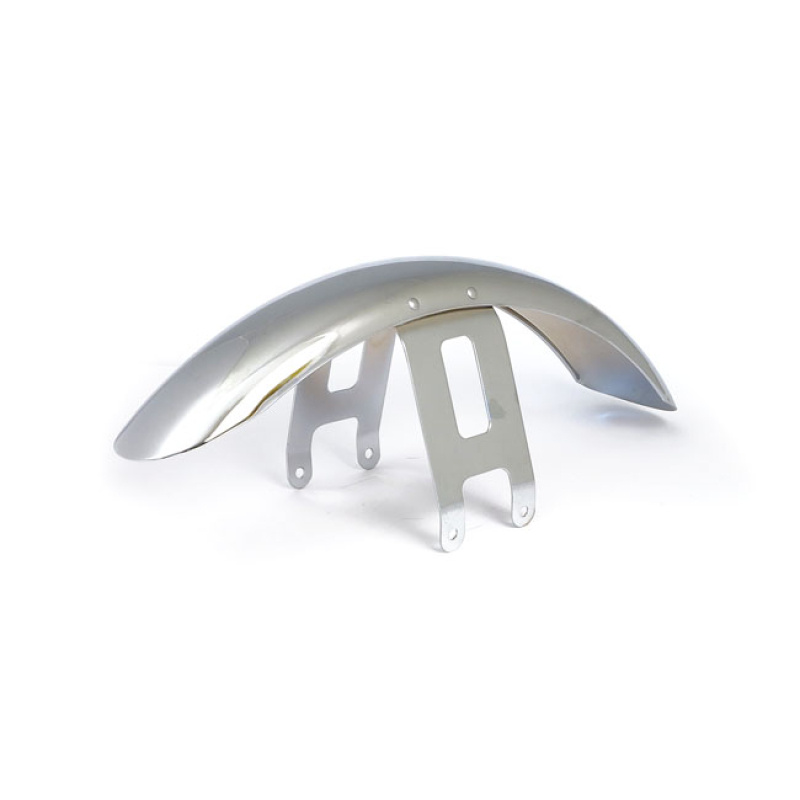 CUSTOM FLH FRONT FENDER, CHROME 900485