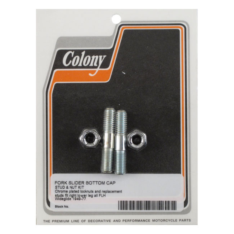 COLONY STUD KIT, FORK AXLE CAP 900582
