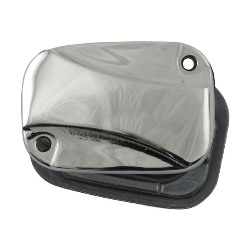 HANDLEBAR MASTER CYL COVER KIT DOGBONE STYLE; CHROME; INCL. GASKET; FR 900613
