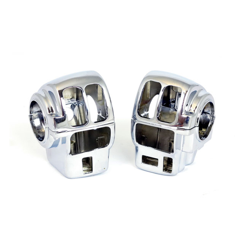 SWITCH HOUSING SET CHROME, MODELS WITH CRUISE CONTROL, RE-USE OEM SWIT 900779