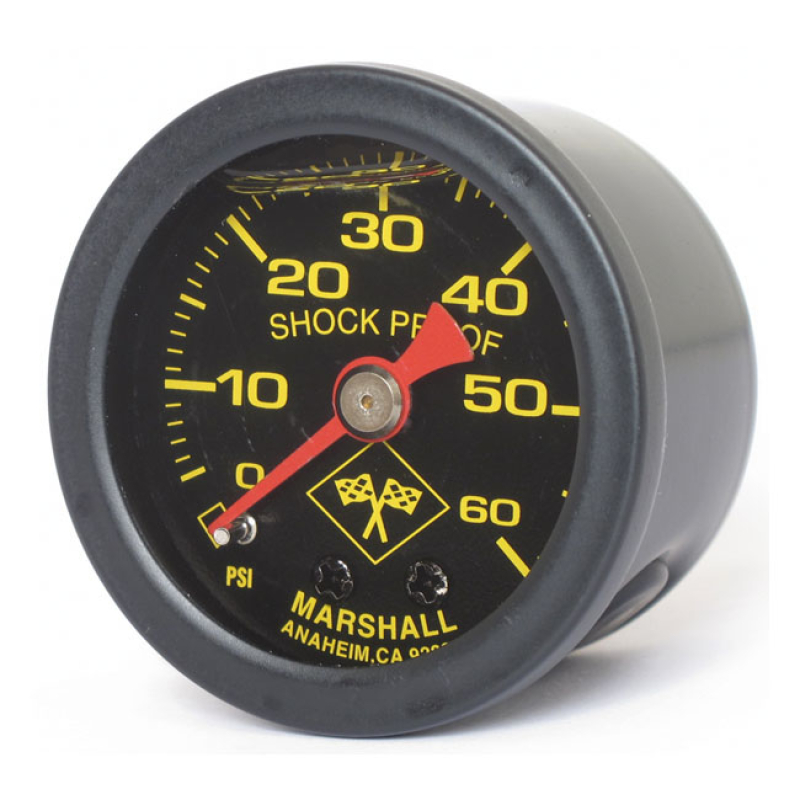 MARSHALL OIL PRESSURE GAUGE 0-60 PSI 900838