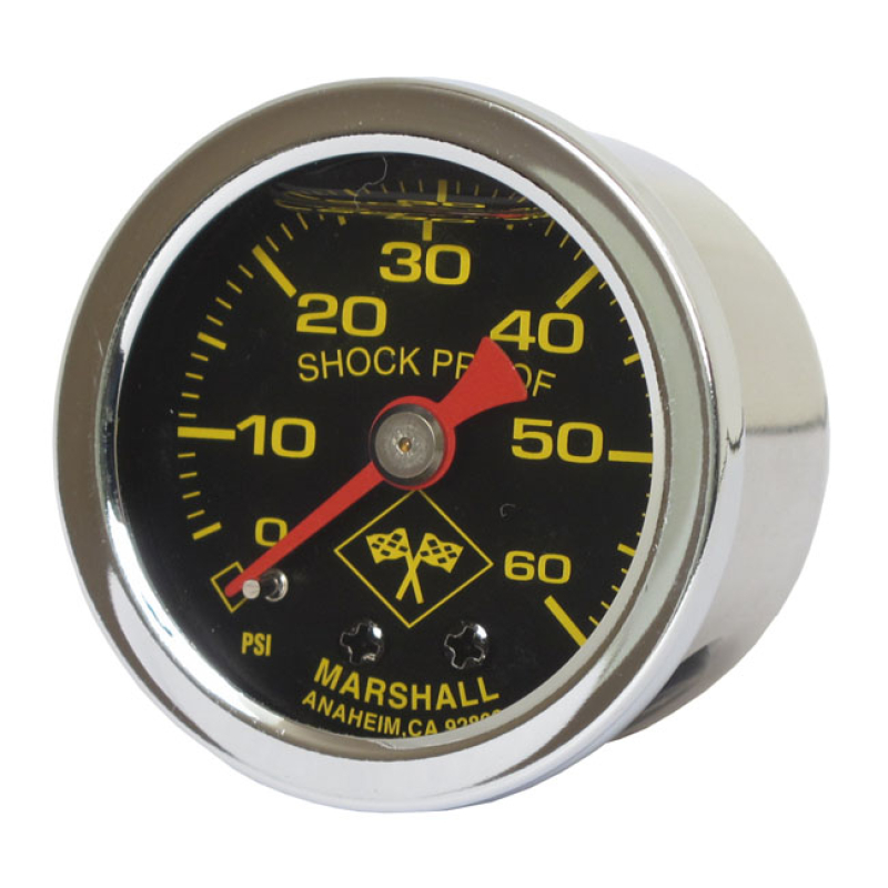 MARSHALL OIL PRESSURE GAUGE 0-60 PSI 900841