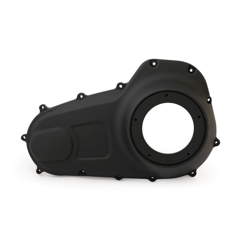 OUTER PRIMARY COVER, NARROW PROFILE. BLACK MATTE BLACK. ALUMINUM. OEM 901062