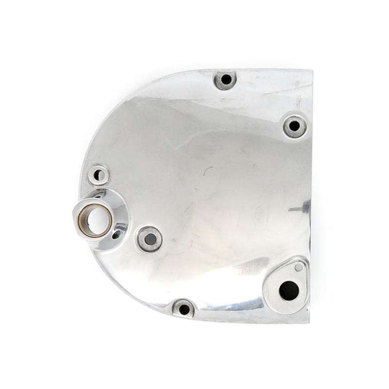 XL SPORTSTER SPROCKET COVER. POLISHED STOCK STYLE REPLACEMENT ALUMINUM 901108
