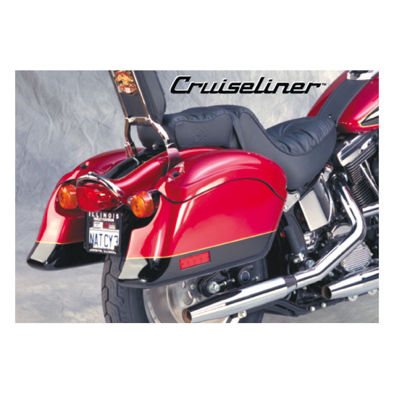 NC CRUISELINER QUICK RELEASE SADDLEBAGS, POCKETBACK BLACK 901221
