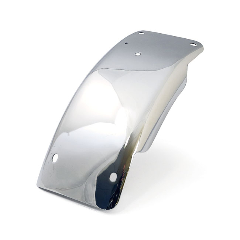 SPLASH GUARD, REAR FENDER. CHROME CHROME PLATED. CURVED. REPLACES THE 901779
