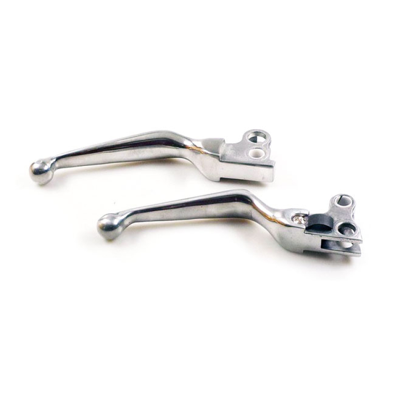 HANDLEBAR LEVER SET, 93-UP STYLE, POLISH 901785