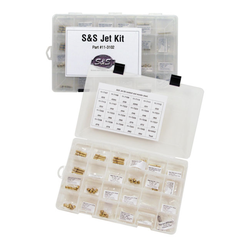 S&S CARB JET KIT. ASSORTMENT BOX 902002