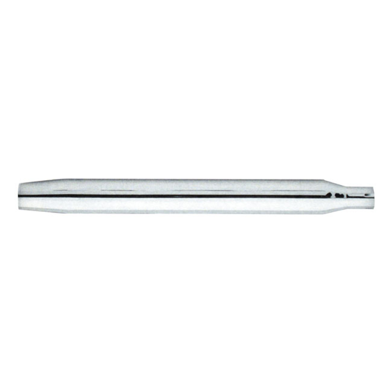 PAUGHCO, UNIVERSAL TAPERED MUFFLER. 30" CHROME. LARGE TAPERED MUFFLER, 902249